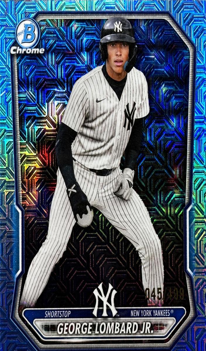 2026 George Lombard Jr. [Sky Blue Mojo Refractor] #BCP-64
