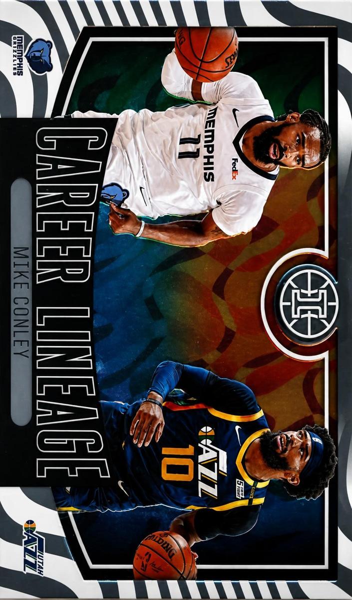 2020 Panini Illusions Mike Conley #21 card