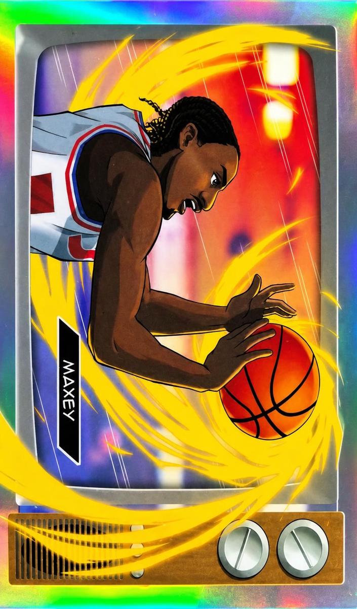 2025 Tyrese Maxey #NBA-A3