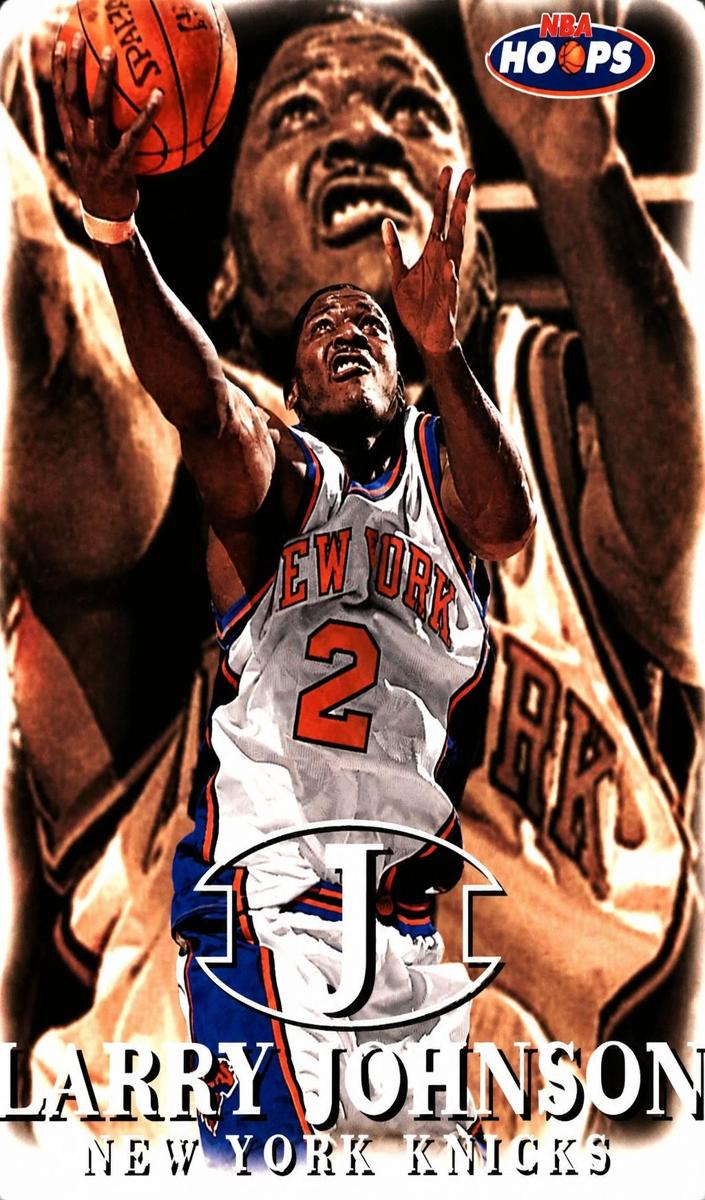 1998 Hoops Larry Johnson #59 card