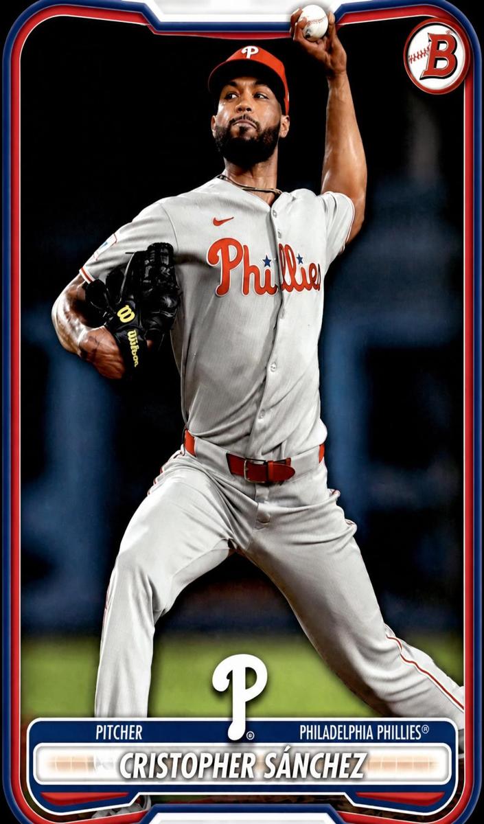Cristopher Sanchez 2026 Bowman Baseball card