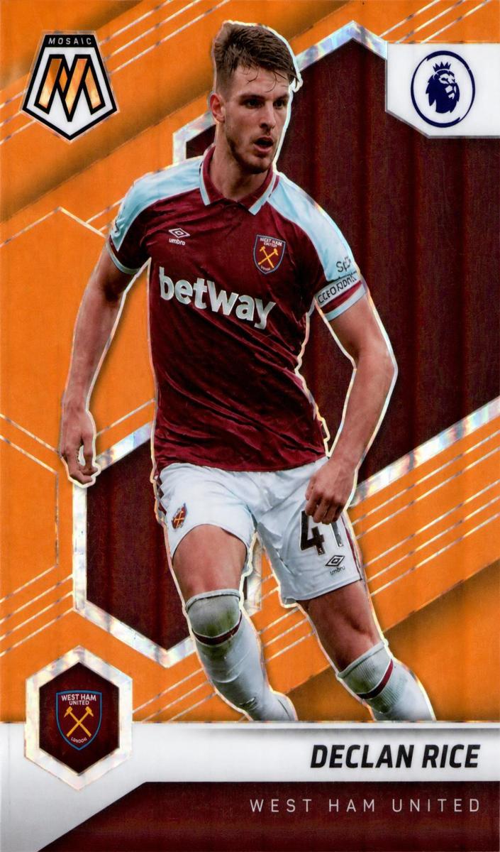 2021 Declan Rice [Orange Fluorescent] #82