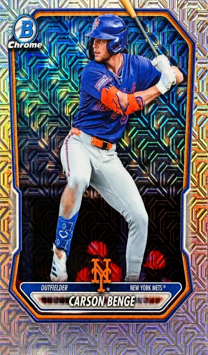 Carson Benge 2026 Bowman Mega Box card