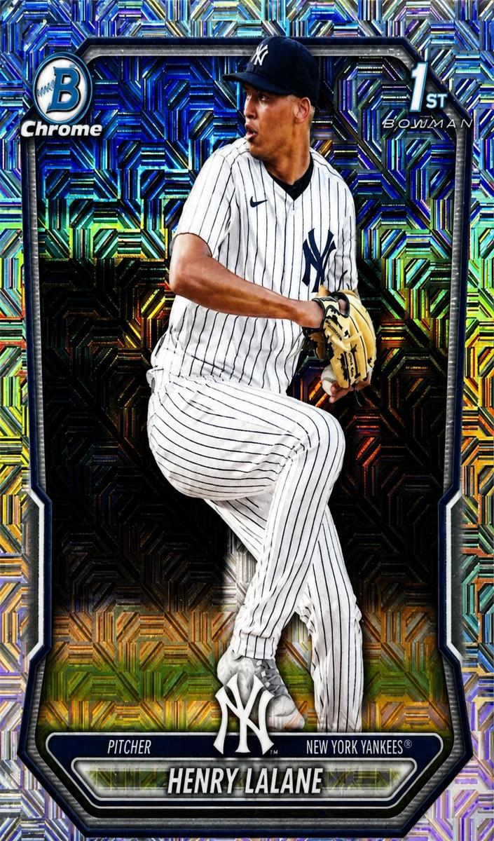 2026 Bowman Chrome Prospect Henry Lalane [Blue Refractor] #BCP-104 card