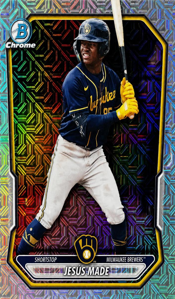 Jesus Made 2026 Bowman Mega Box card