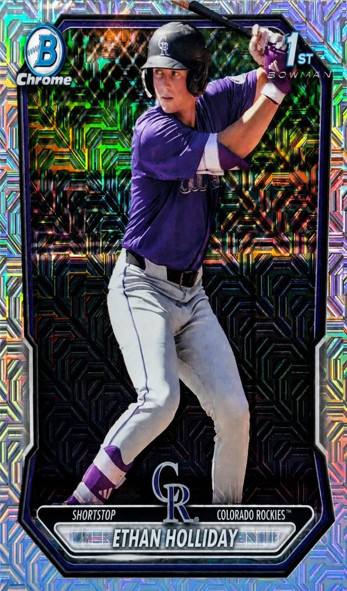 Ethan Holliday 2026 Bowman Mega Box card