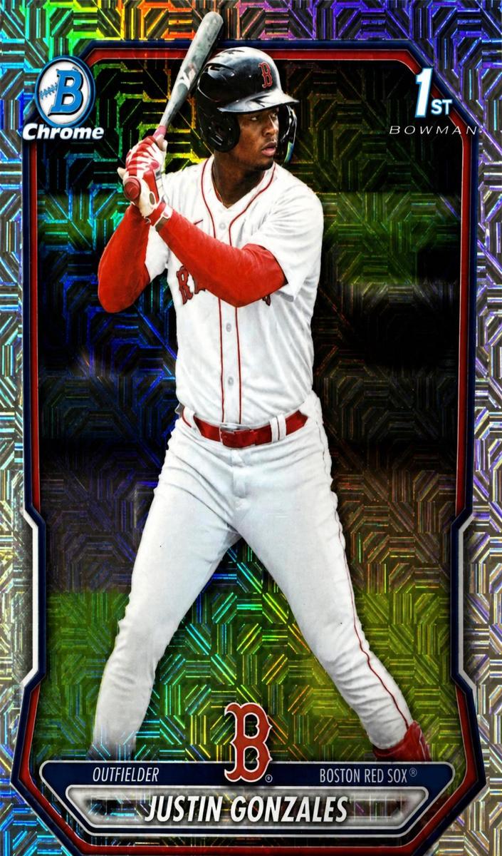 Justin Gonzales 2026 Bowman Mega Box card