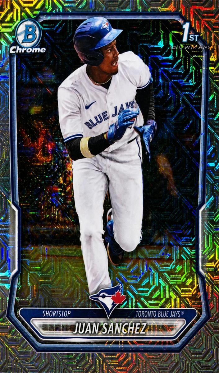 Juan Sanchez 2026 Bowman Mega Box card