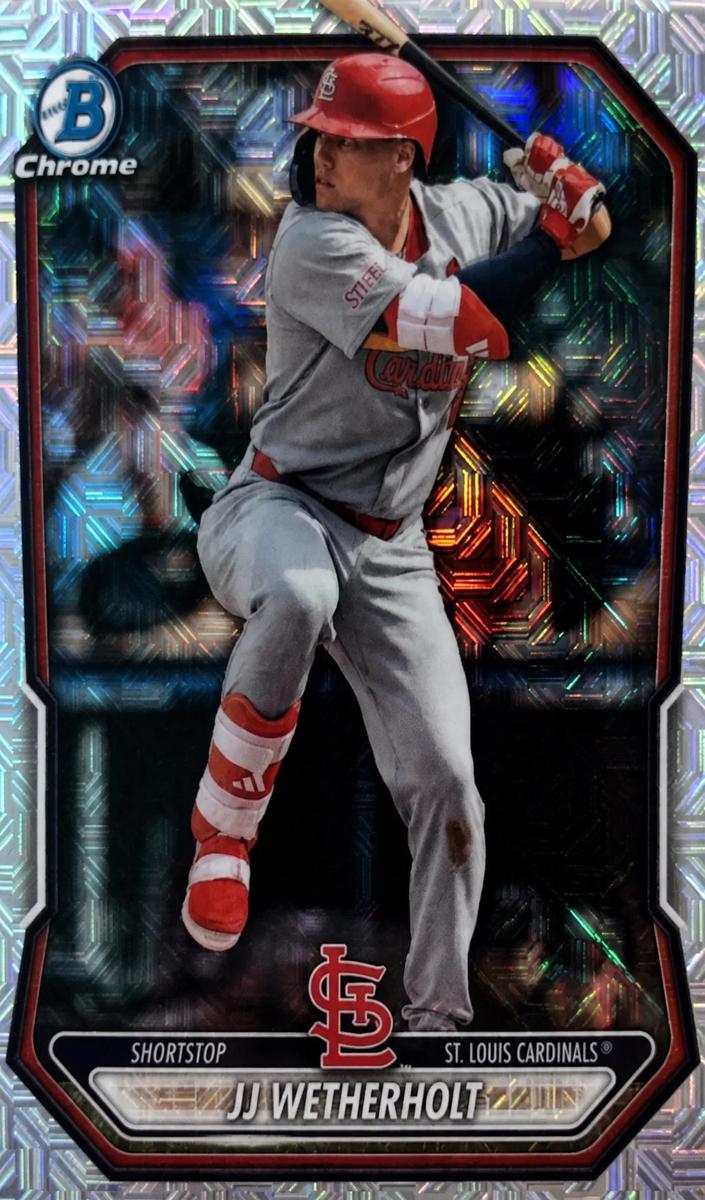 JJ Wetherholt 2026 Bowman Mega Box card