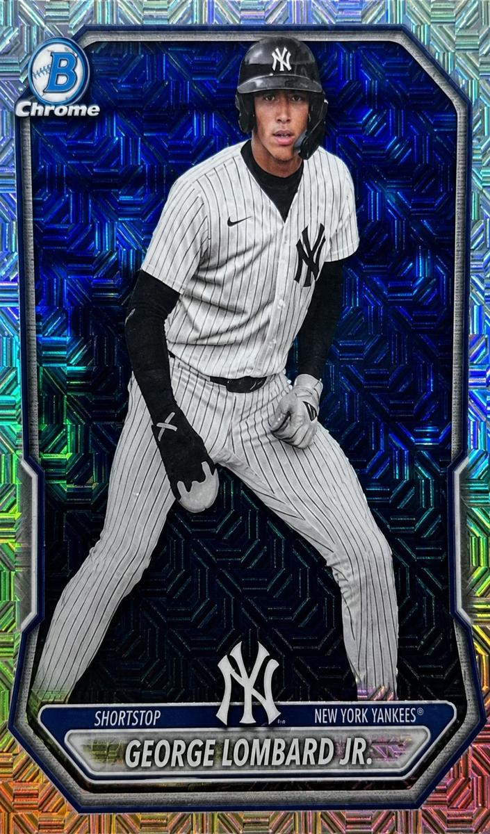 George Lombard Jr. 2026 Bowman Mega Box card