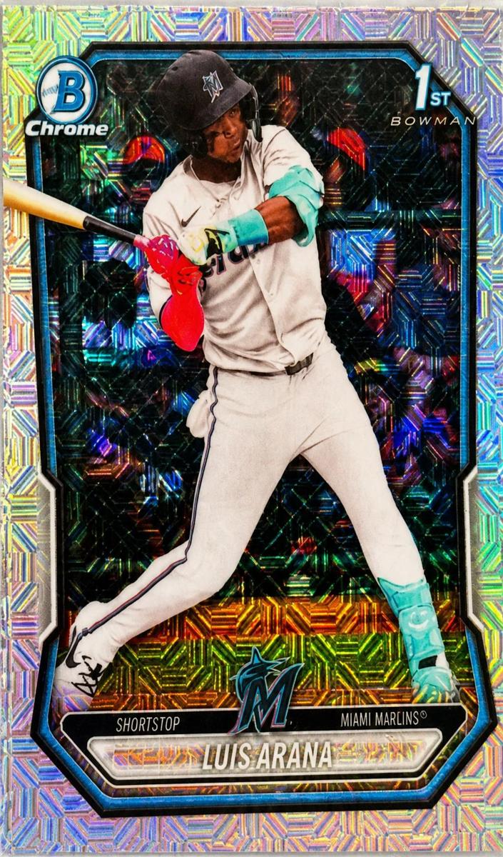 Luis Arana 2026 Bowman Mega Box card
