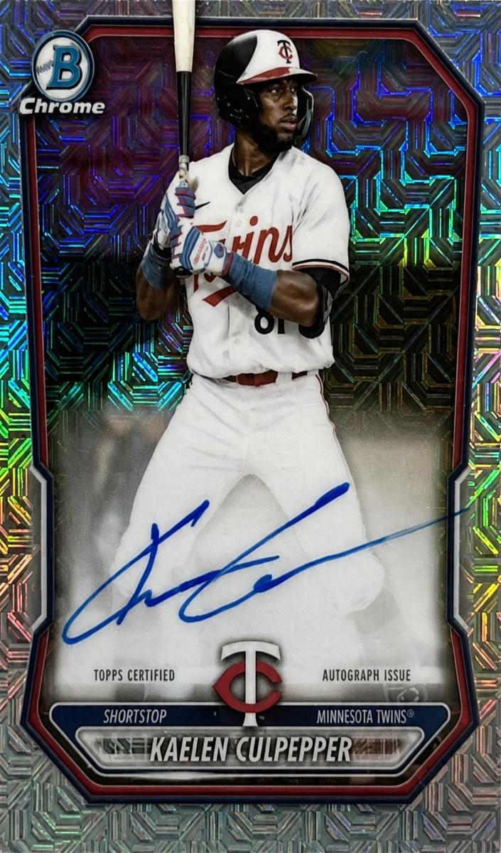 Kaelen Culpepper 2026 Bowman Mega Box card
