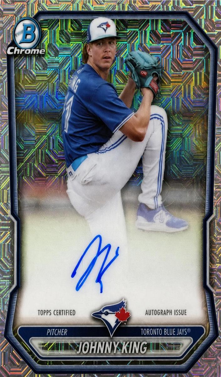 Johnny King 2026 Bowman Mega Box card