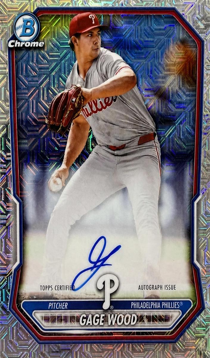 Gage Wood 2026 Bowman Mega Box card