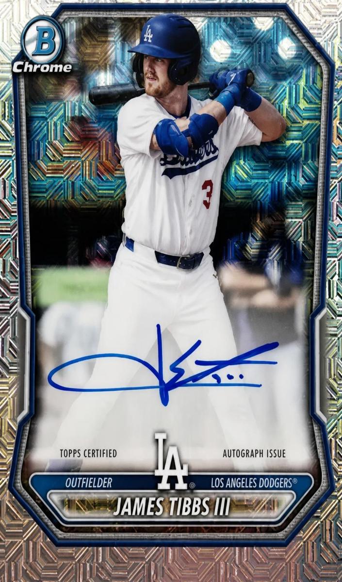 James Tibbs III 2026 Bowman Mega Box card
