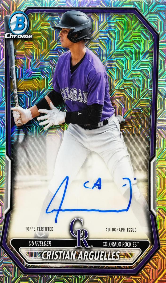 Cristian Arguelles 2026 Bowman Mega Box card