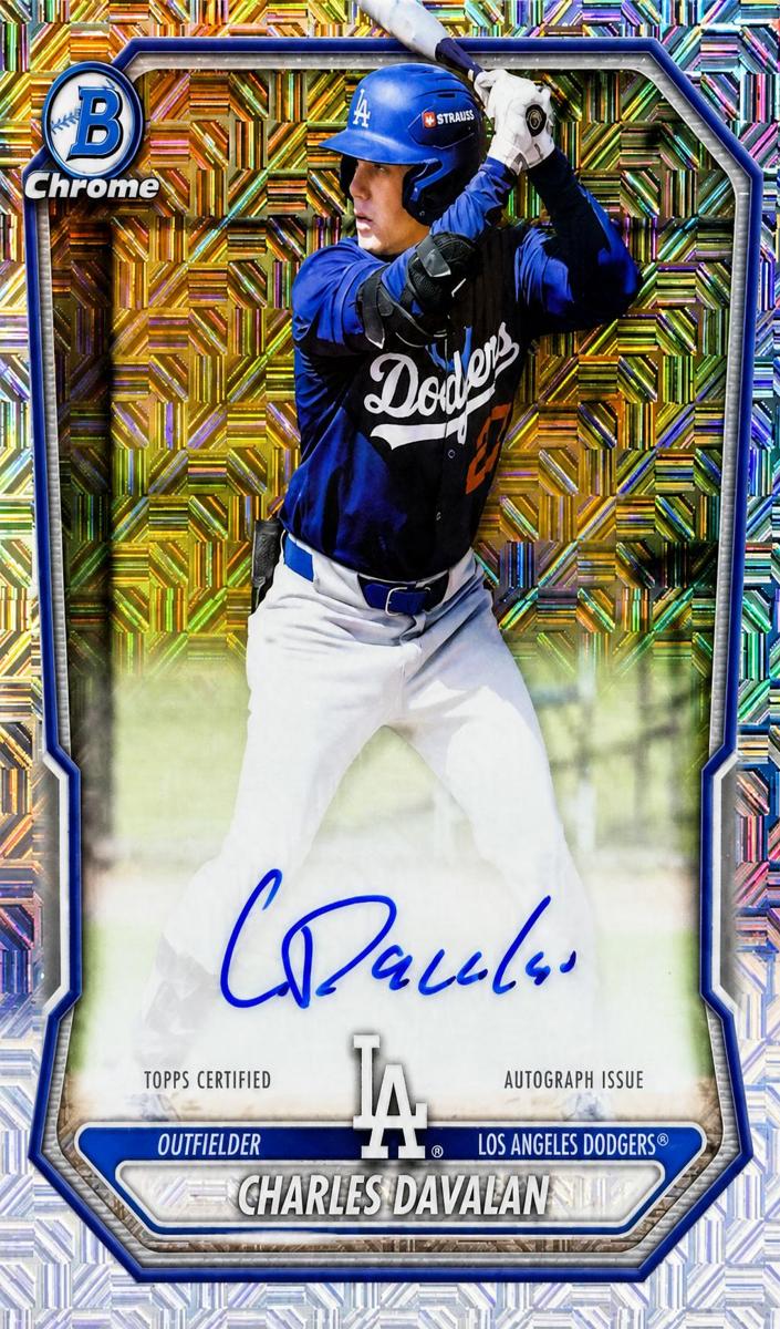 Charles Davalan 2026 Bowman Mega Box card