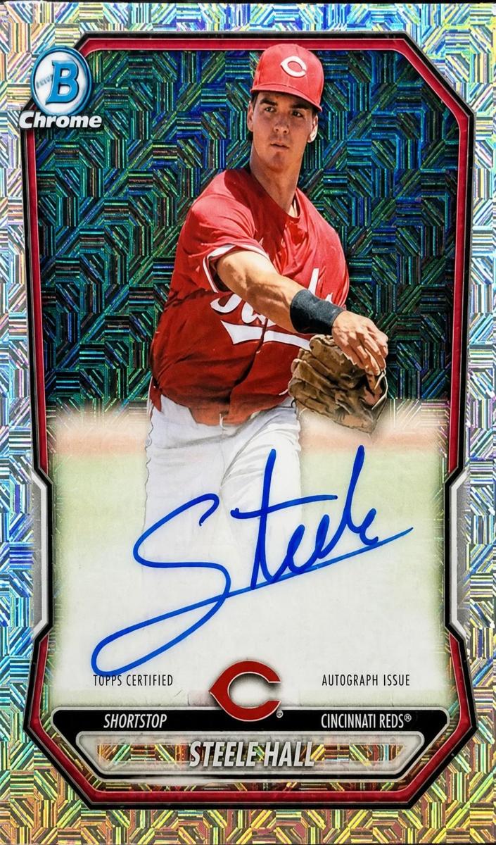 Steele Hall 2026 Bowman Mega Box card