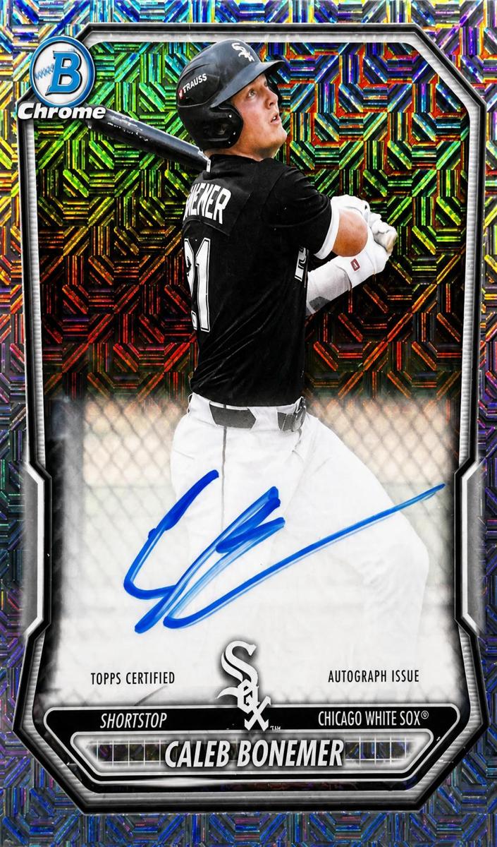Caleb Bonemer 2026 Bowman Mega Box card