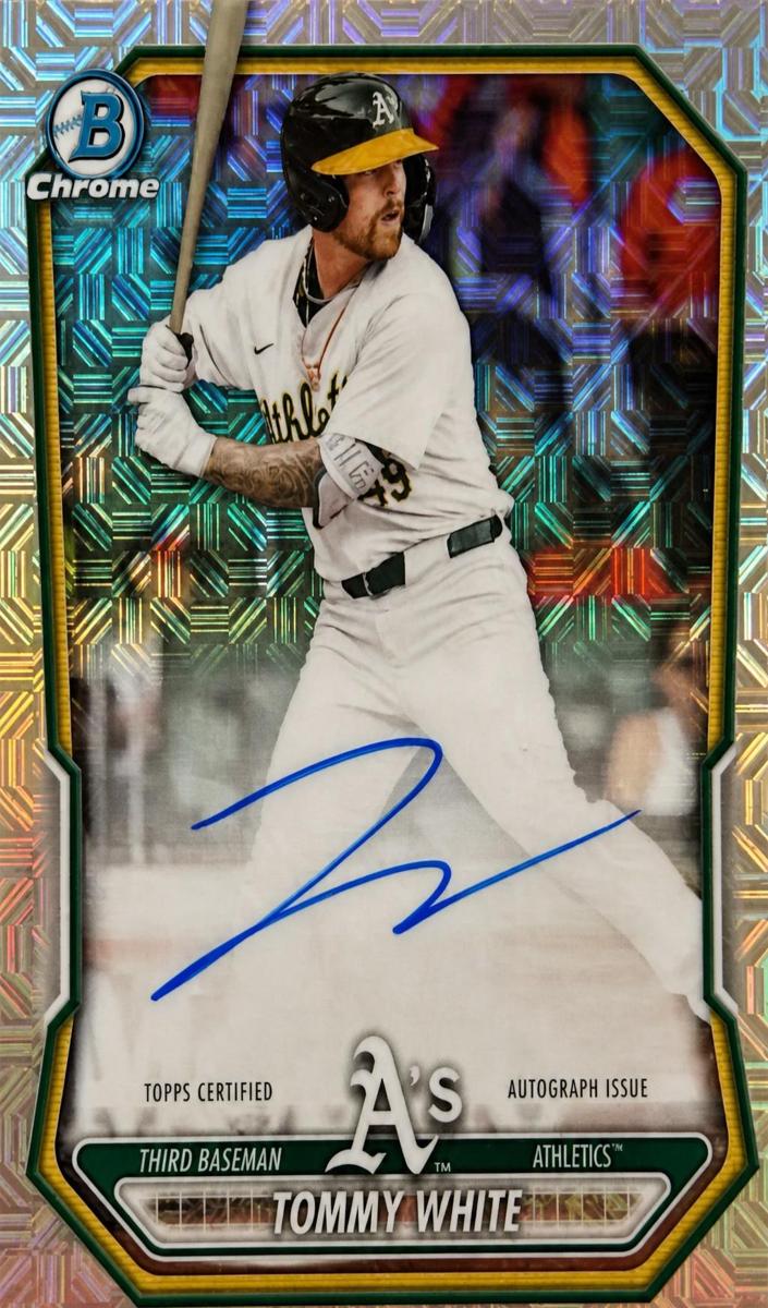 Tommy White 2026 Bowman Mega Box card