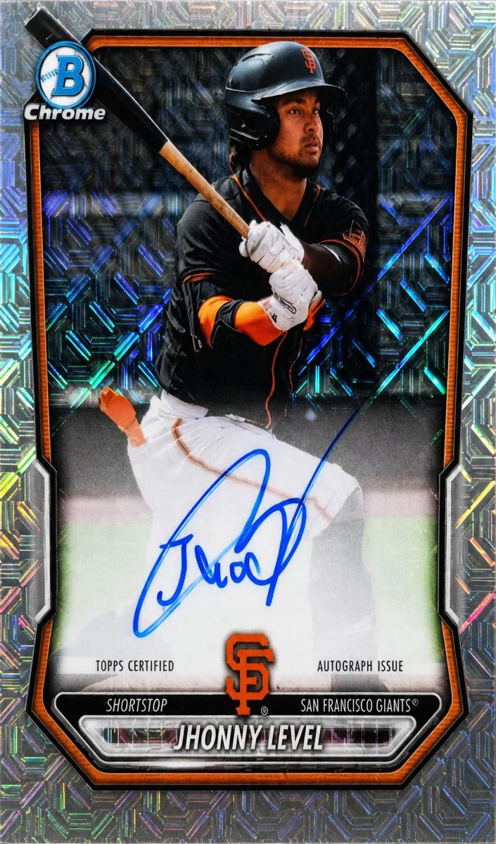 Jhonny Level 2026 Bowman Mega Box card