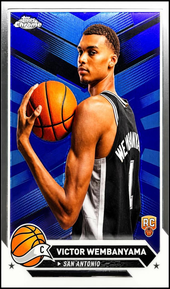 Victor Wembanyama 2023 Topps Chrome Basketball