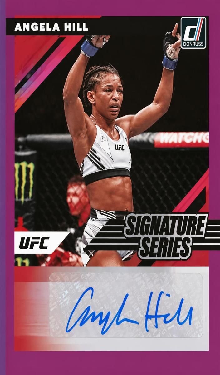 2022 Angela Hill [Purple] #SS-AHL