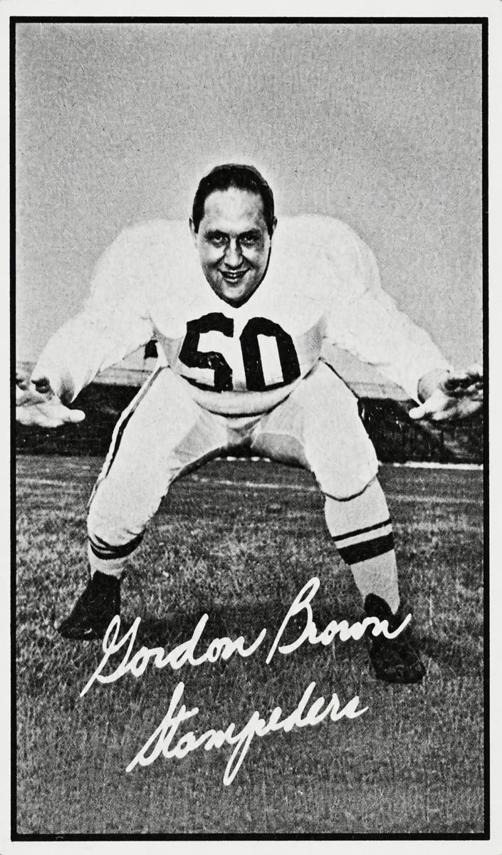 1961 Gordon Brown #17