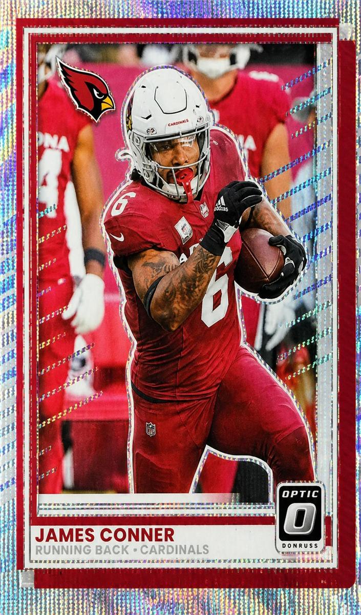 James Conner 2025 Donruss Optic Football card
