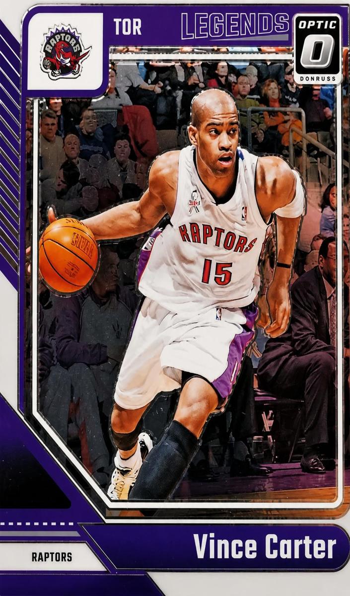 Vince Carter 2024-25 Donruss Optic Basketball card