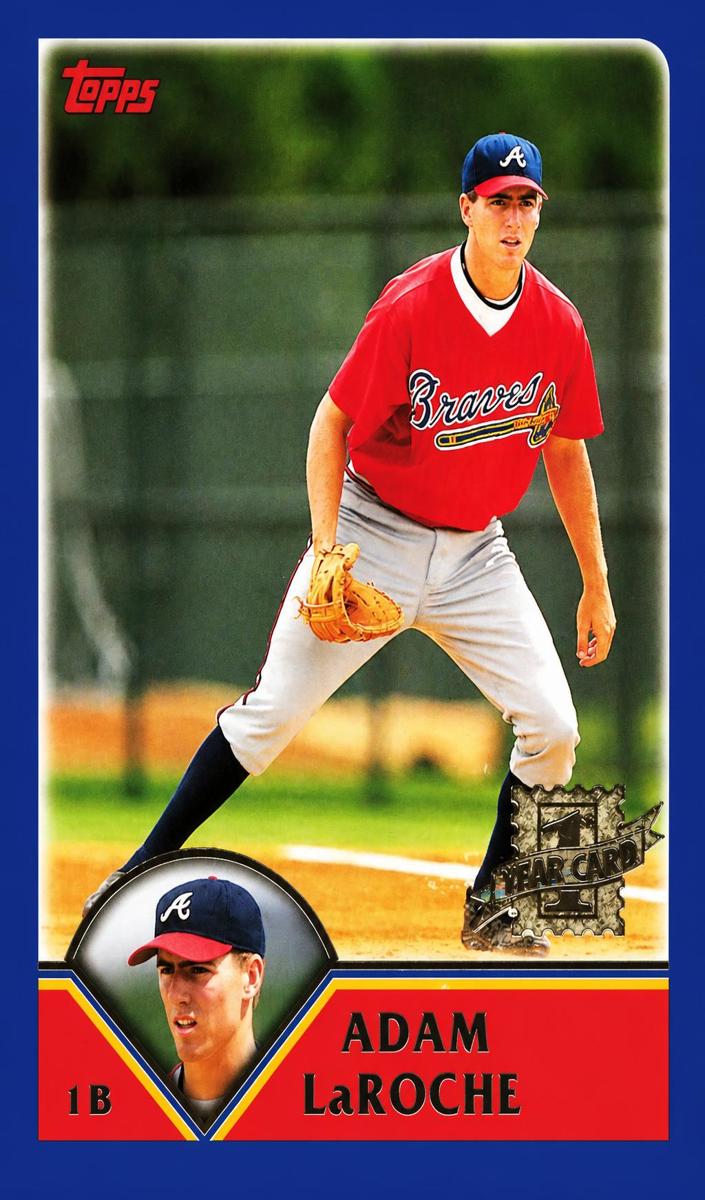 2003 Topps Adam LaRoche #294 card