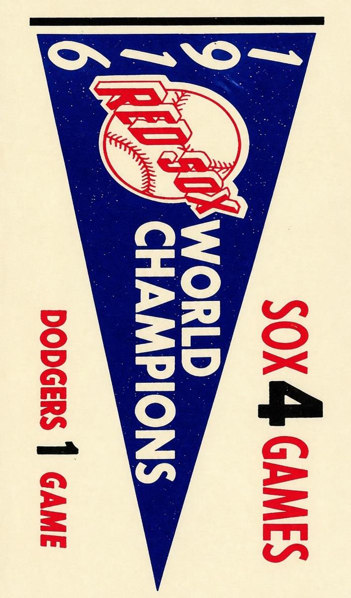 1961 1916 - Red Sox #NNO