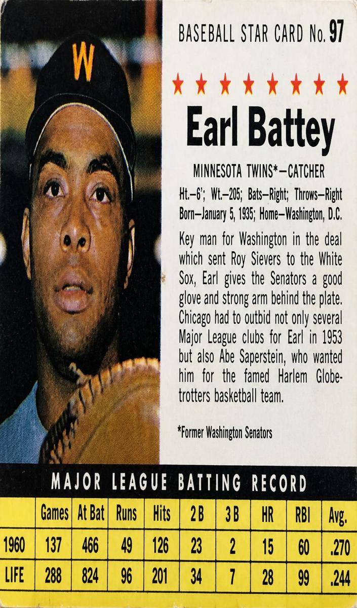 1961 Earl Battey [Perforated] #97