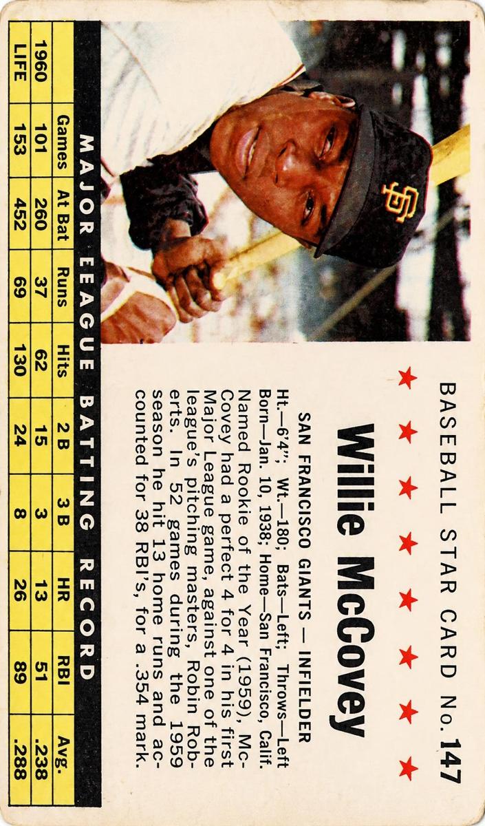 1961 Willie McCovey [Perforated] #147