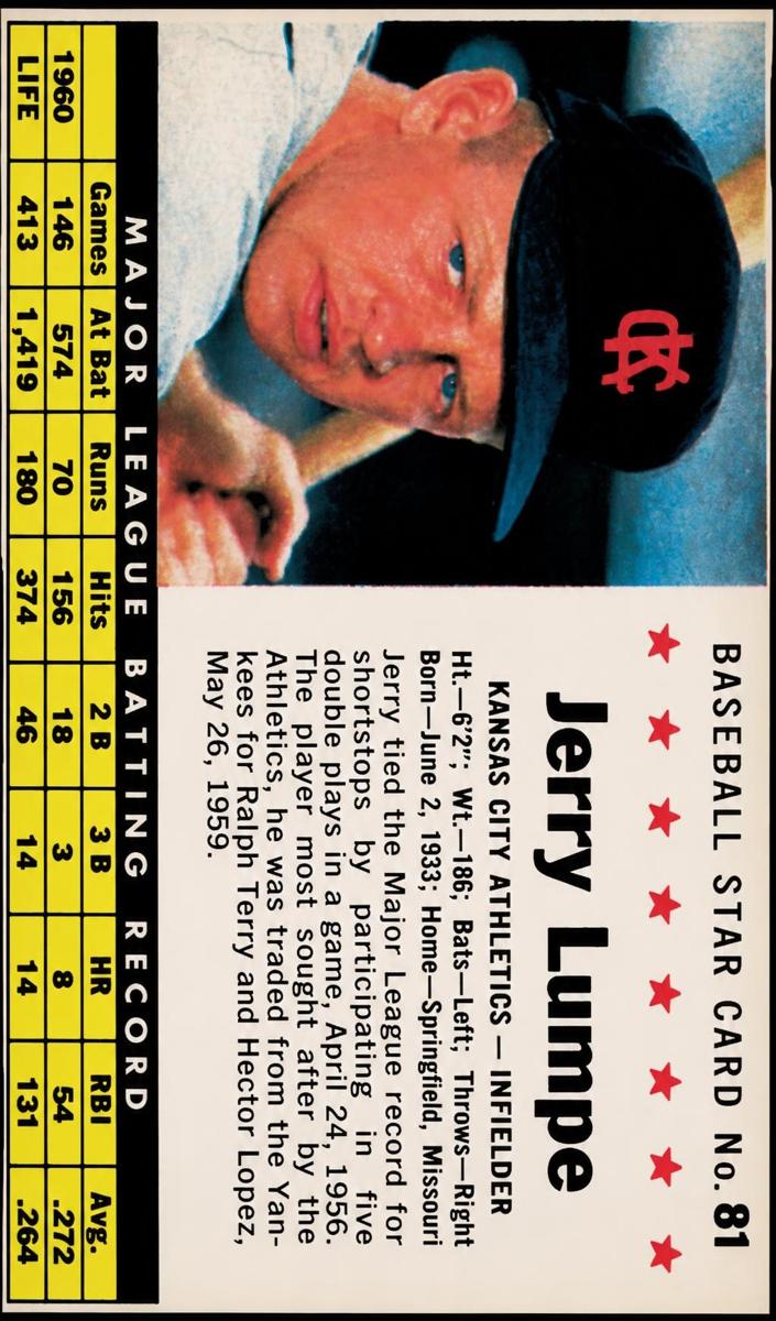 1961 Jerry Lumpe [Hand Cut] #81