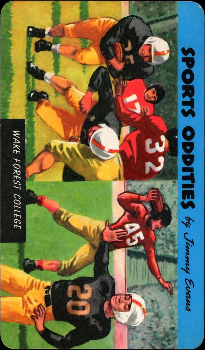 1954 Wake Forest College #6