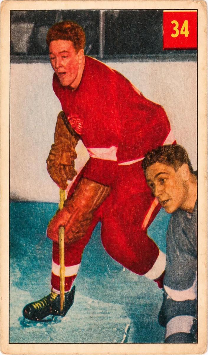 1954 Marcel Pronovost [Lucky Premium Back] #34