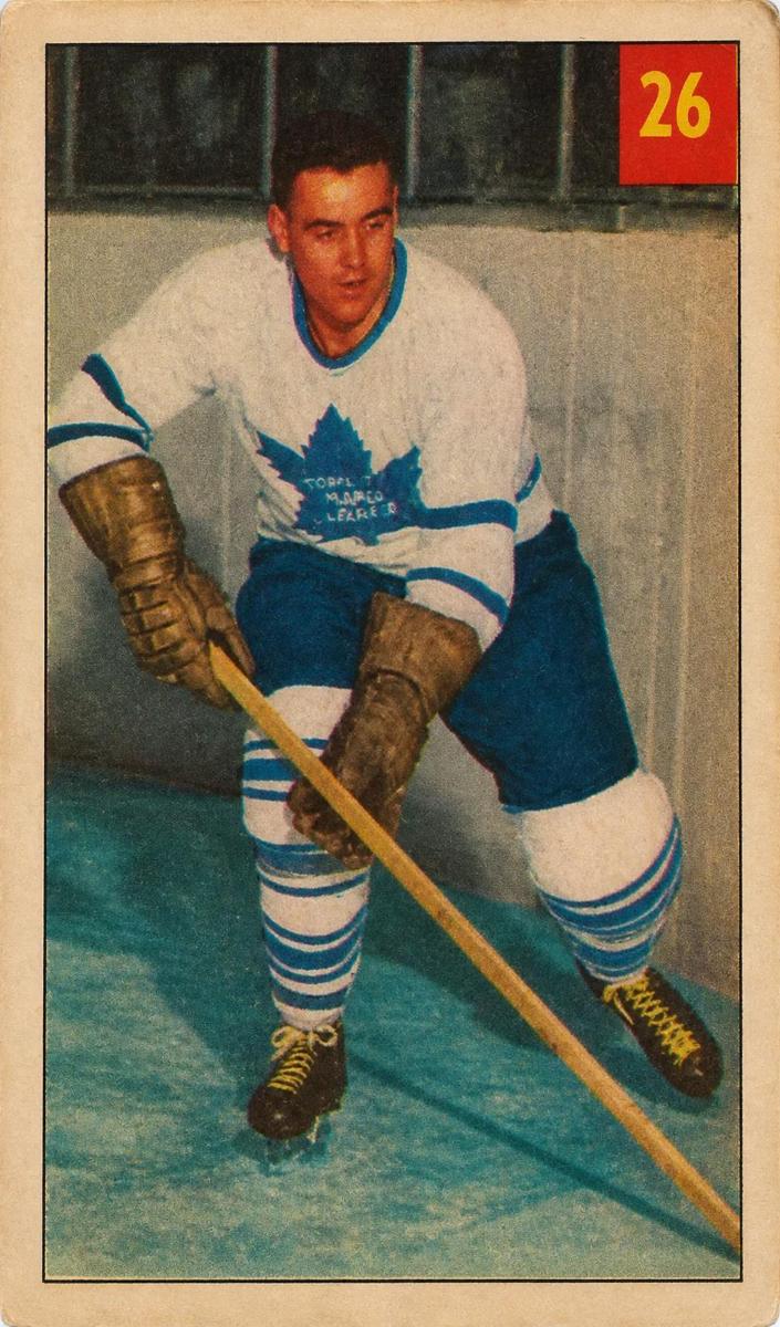 1954 Leo Boivin [Lucky Premium Back] #26