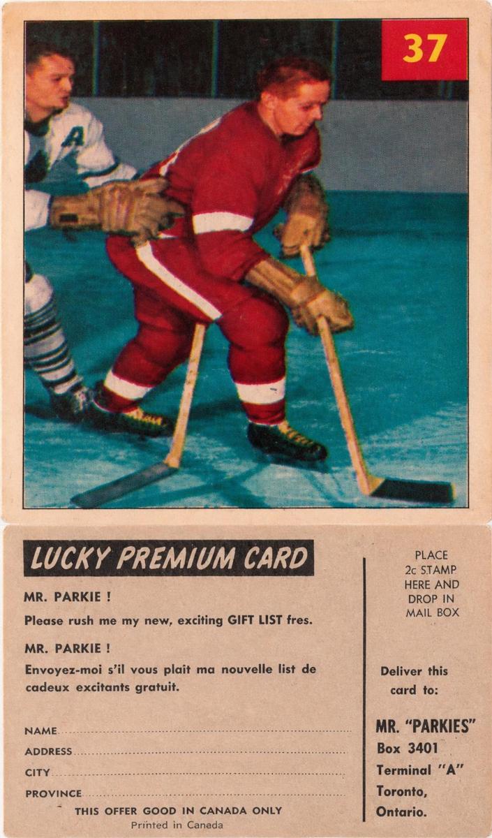 1954 Earl Reibel [Lucky Premium Back] #37