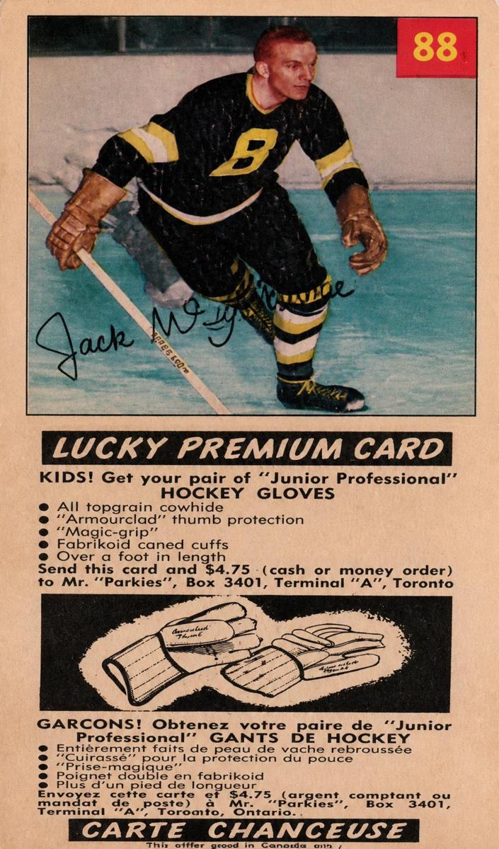 1954 Jack McIntyre [Lucky Premium Back] #88