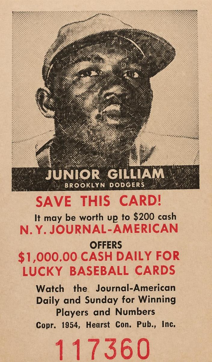 1954 Junior Gilliam #NNO