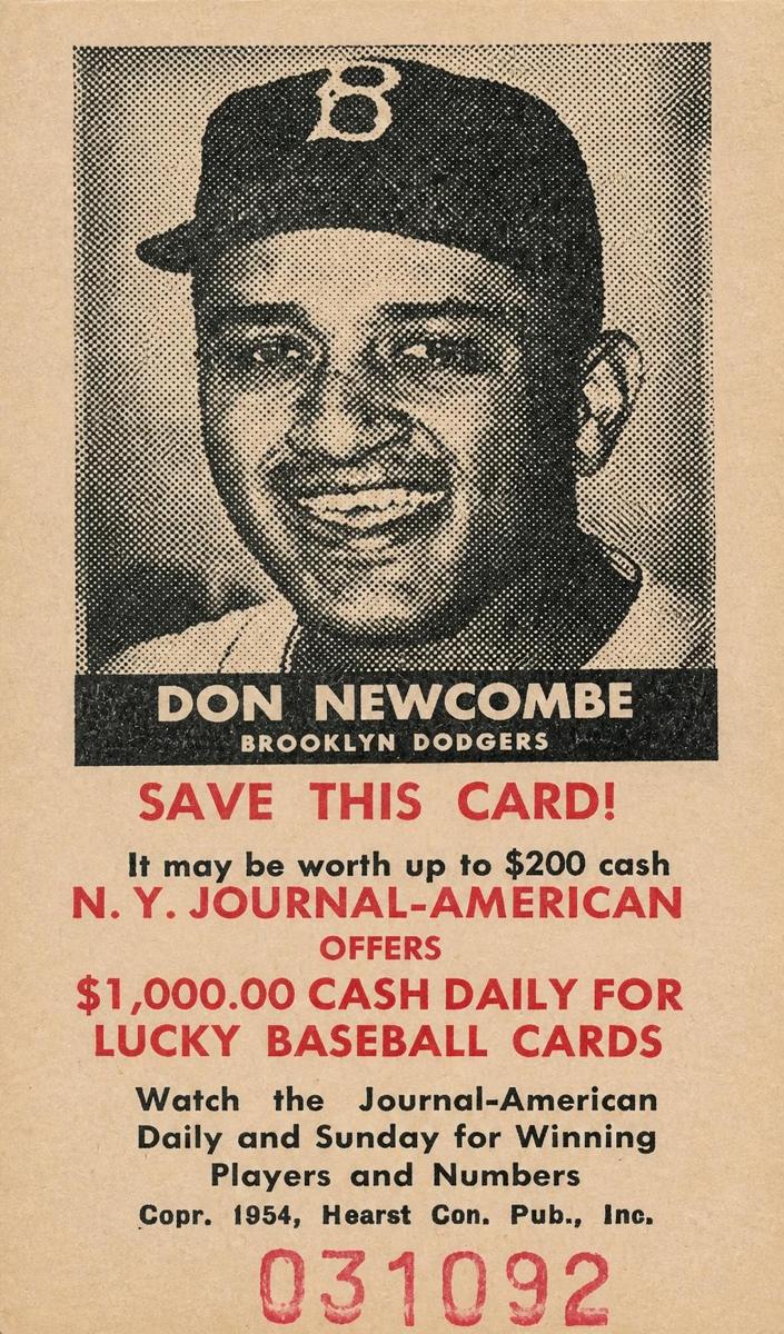 1954 Don Newcombe #NNO