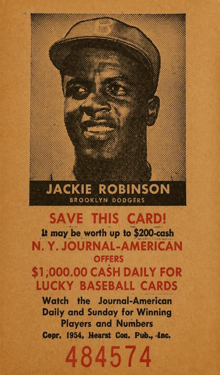 1954 Jackie Robinson #NNO