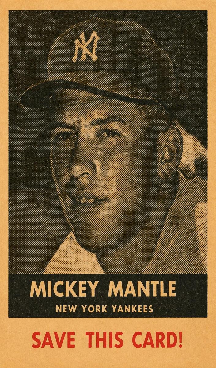 1954 Mickey Mantle #NNO