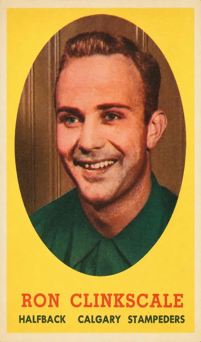 1958 Ron Clinkscale #61
