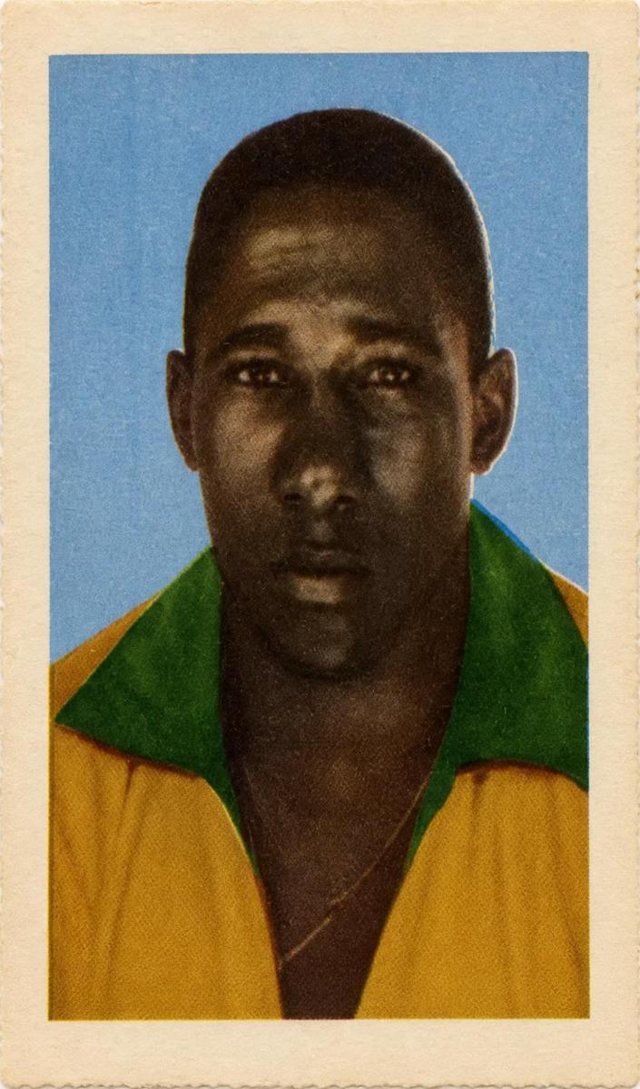 1958 Djalma Santos [Blue Number Perforated] #15