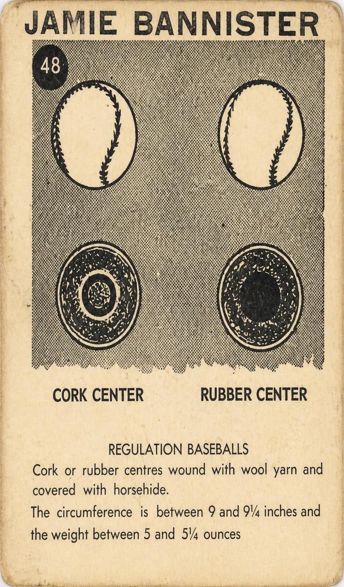1952 Regulation Baseballs #48