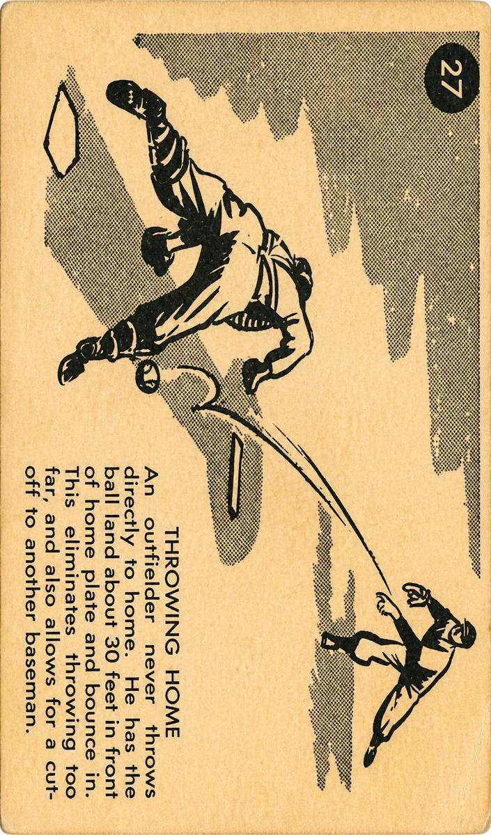 1952 Throwing Home #27