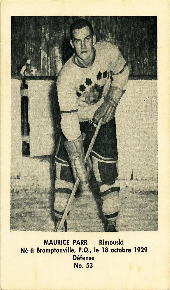 1951 Maurice Parr #53