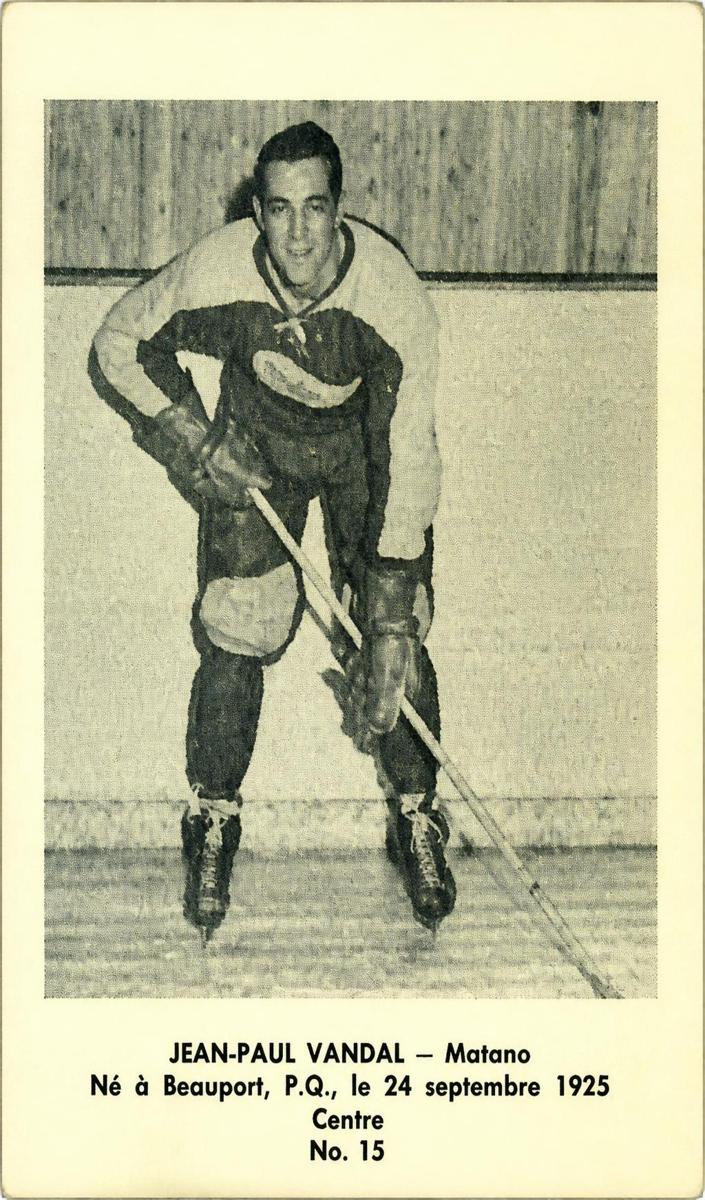 1951 Jean-Paul Vandal #15